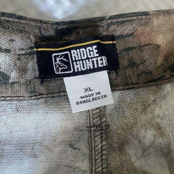 Ridge Hunter Camo Pants Cargo Pockets Men’s Size XL Outdoor Hiking Hunting - Picture 2 of 13